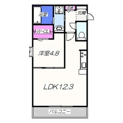 WISTERIA PLACE SOUTHの物件間取画像